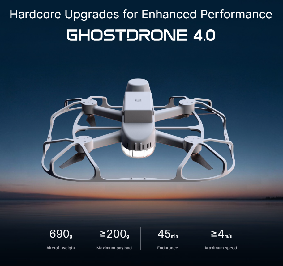 Ghost Drone 4.0 drone show aircraft